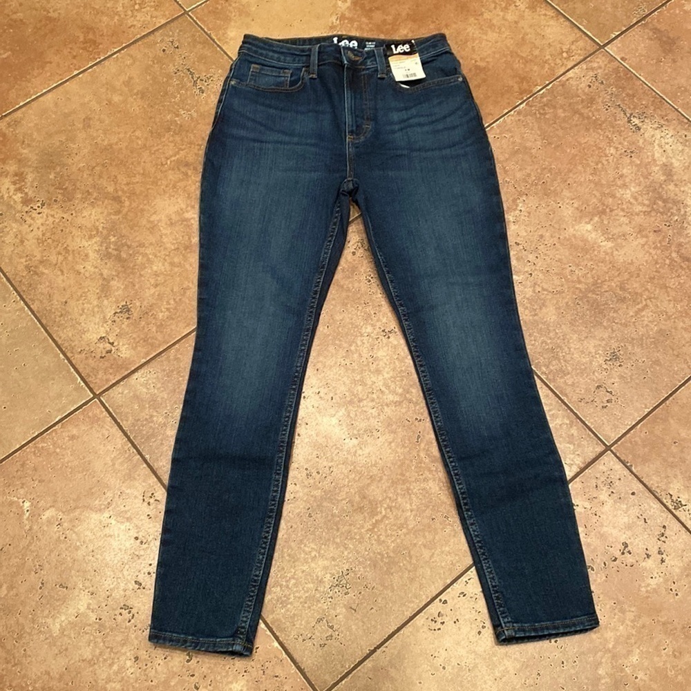Lee Hi-Rise Skinny Stretch Slim fit Heritage jeans size 4